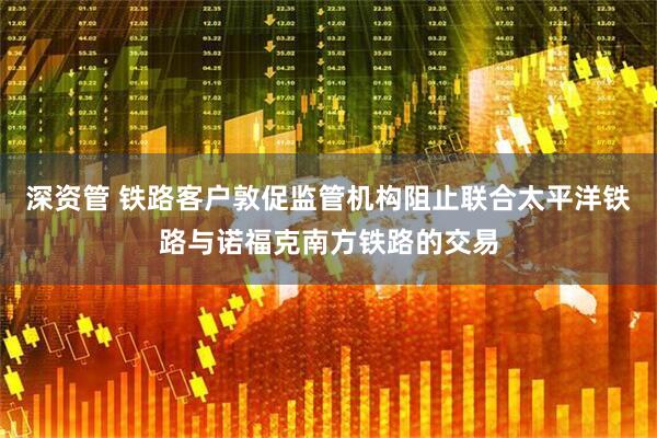 深资管 铁路客户敦促监管机构阻止联合太平洋铁路与诺福克南方铁路的交易