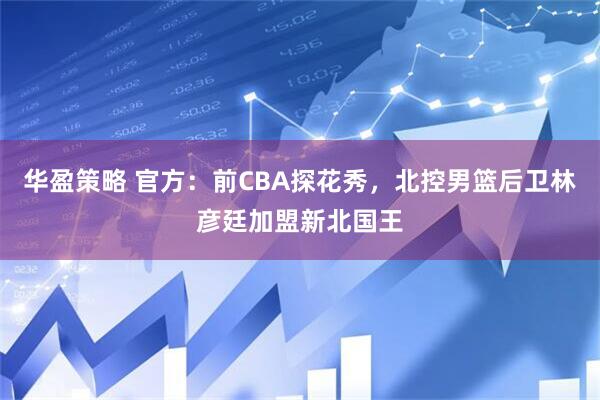 华盈策略 官方：前CBA探花秀，北控男篮后卫林彦廷加盟新北国王
