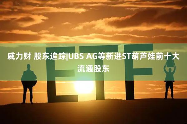 威力财 股东追踪|UBS AG等新进ST葫芦娃前十大流通股东