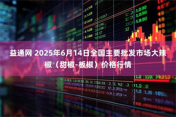 益通网 2025年6月14日全国主要批发市场大辣椒（甜椒-板椒）价格行情